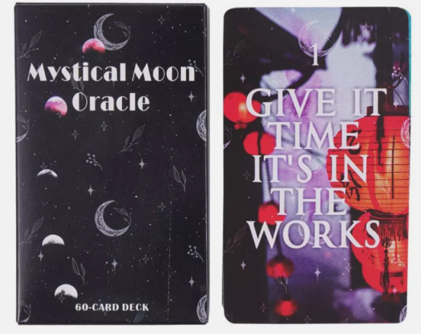 Mystical Moon Oracle – 60 Karten Mond Orakel für spirituelle Führung und Intuition